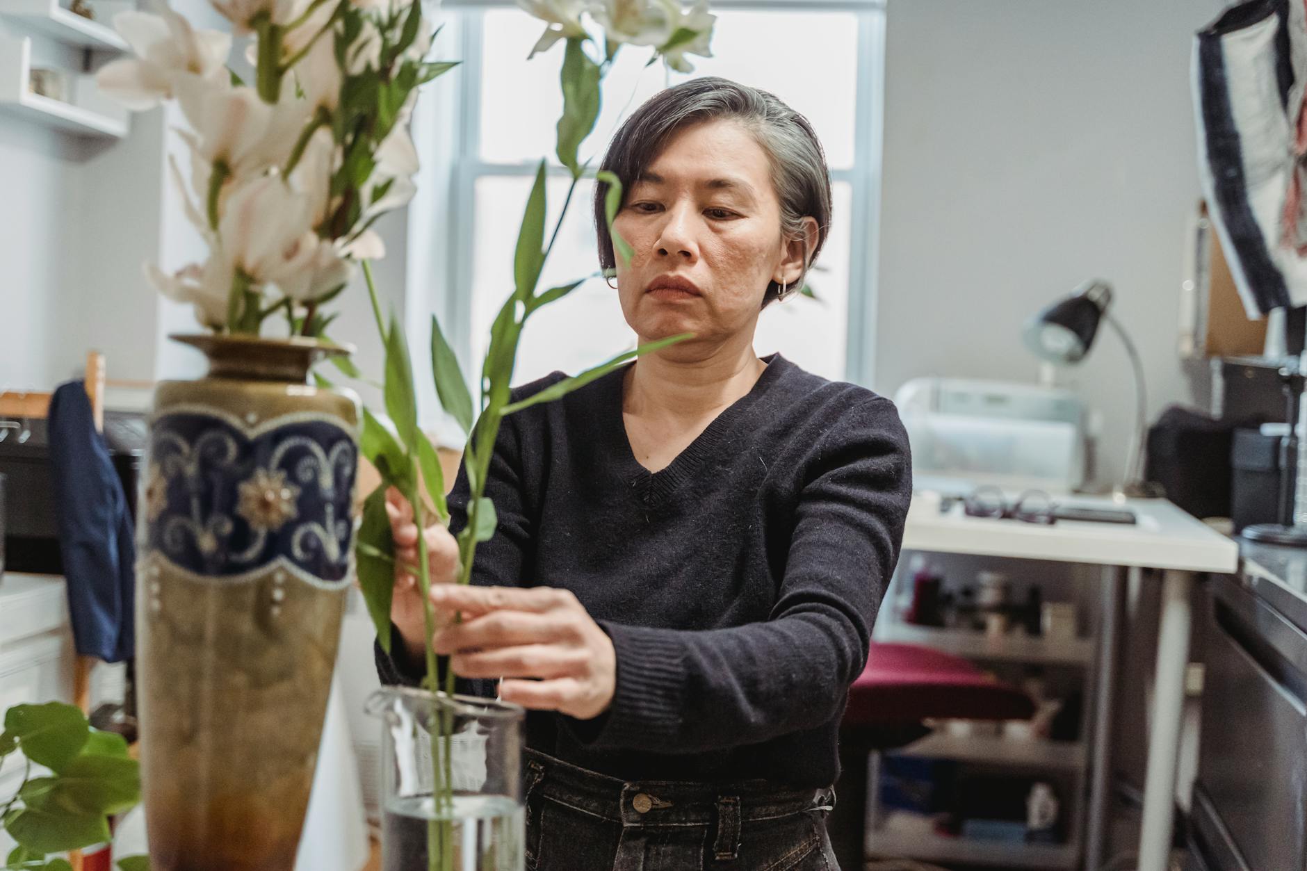 Peaceful professional therapy office representing warmth and safety